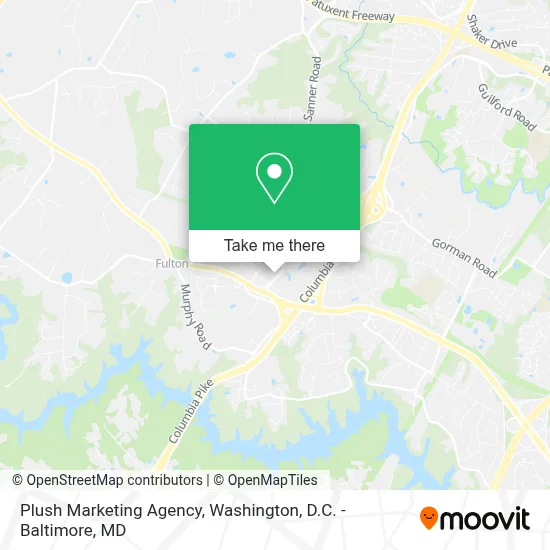 Plush Marketing Agency map