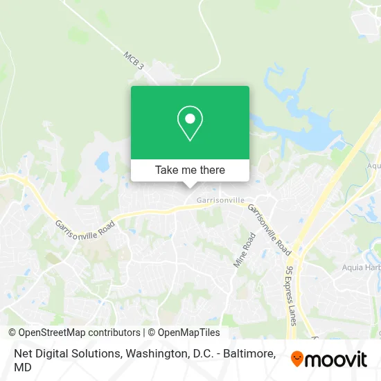 Net Digital Solutions map