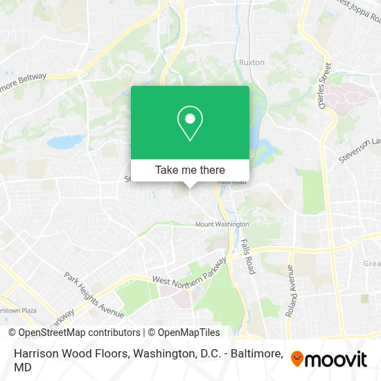 Harrison Wood Floors map