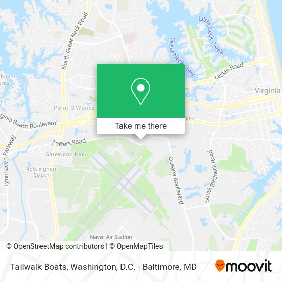 Tailwalk Boats map