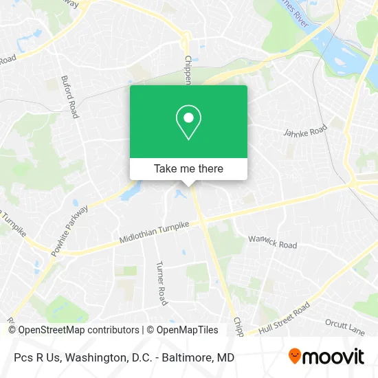 Pcs R Us map