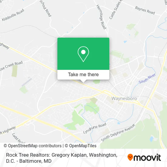 Rock Tree Realtors: Gregory Kaplan map