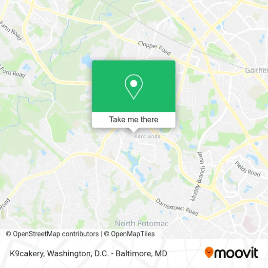 K9cakery map