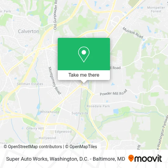 Super Auto Works map