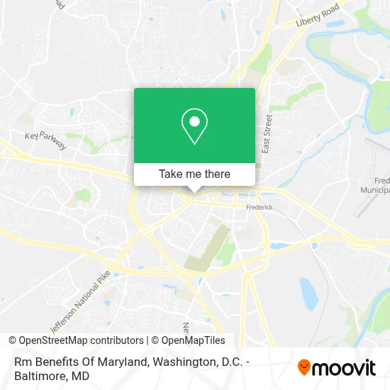 Rm Benefits Of Maryland map