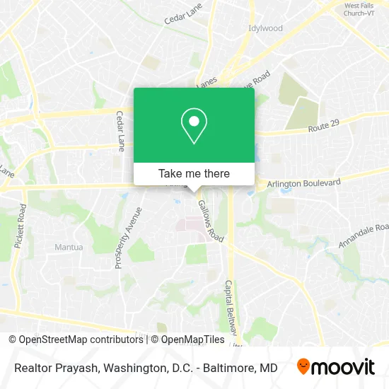 Realtor Prayash map