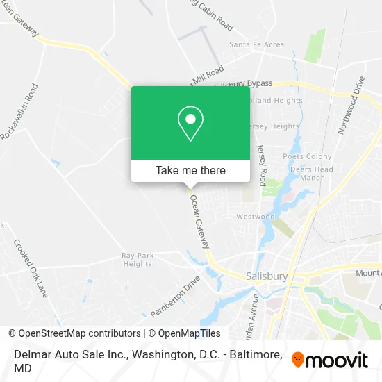 Delmar Auto Sale Inc. map
