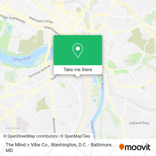 The Mind + Vibe Co. map