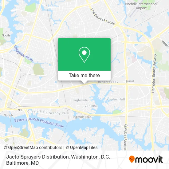 Jacto Sprayers Distribution map