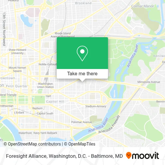 Foresight Alliance map