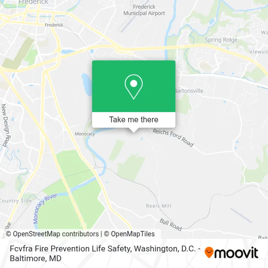 Fcvfra Fire Prevention Life Safety map