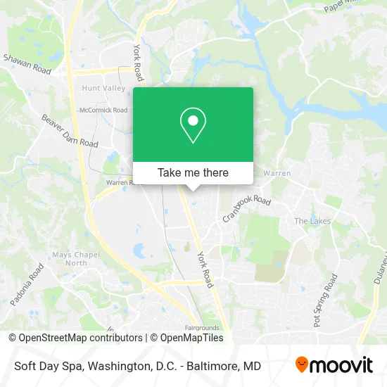 Soft Day Spa map