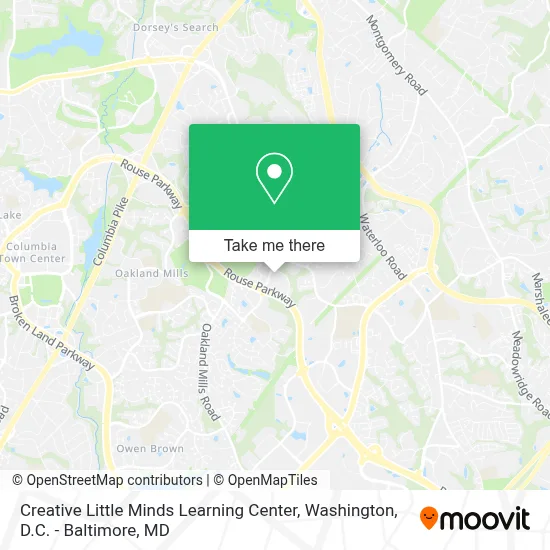 Creative Little Minds Learning Center map