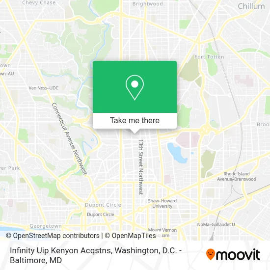 Infinity Uip Kenyon Acqstns map