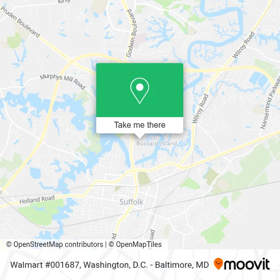 Walmart #001687 map