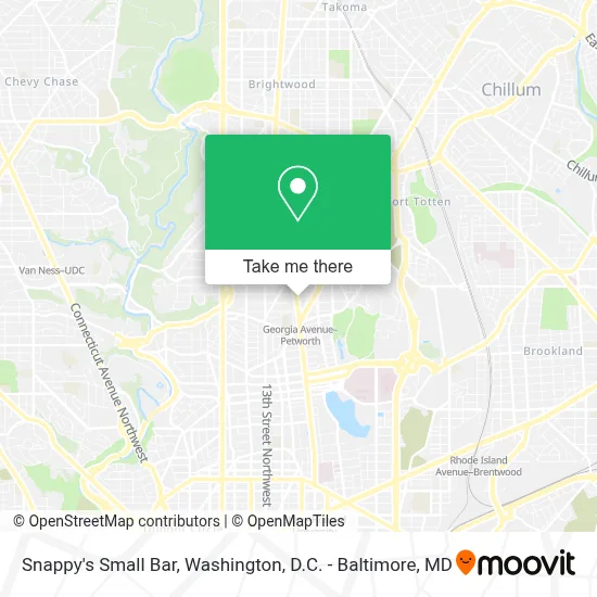 Snappy's Small Bar map