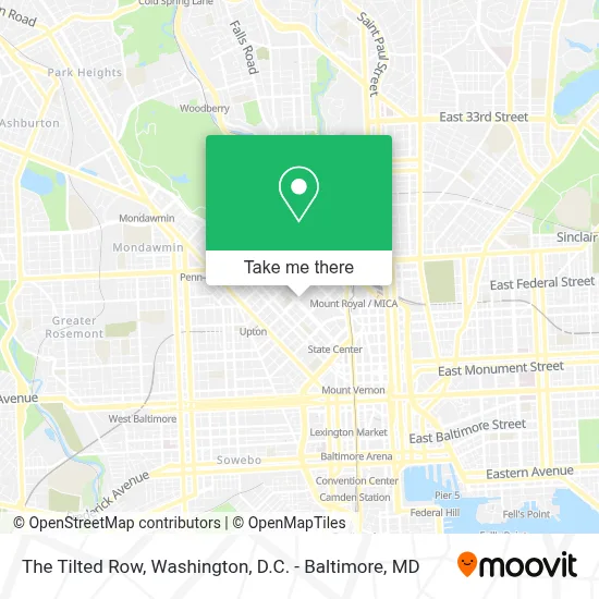 The Tilted Row map