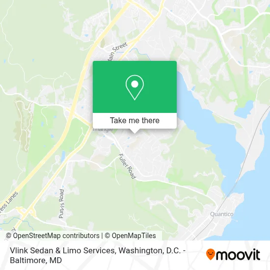 Vlink Sedan & Limo Services map