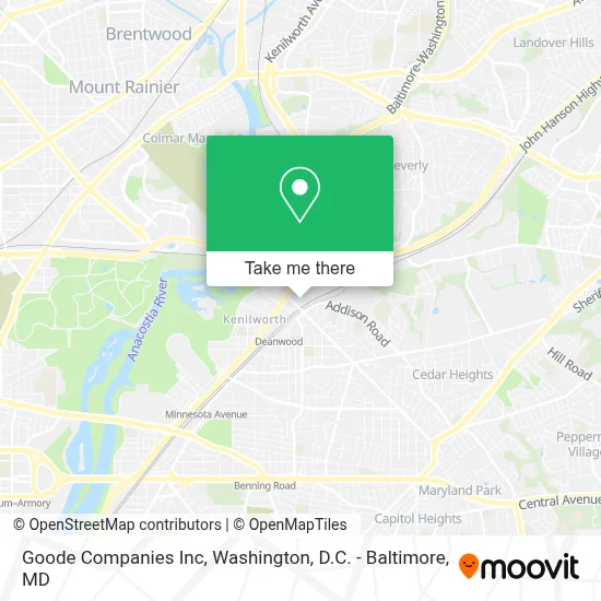 Goode Companies Inc map