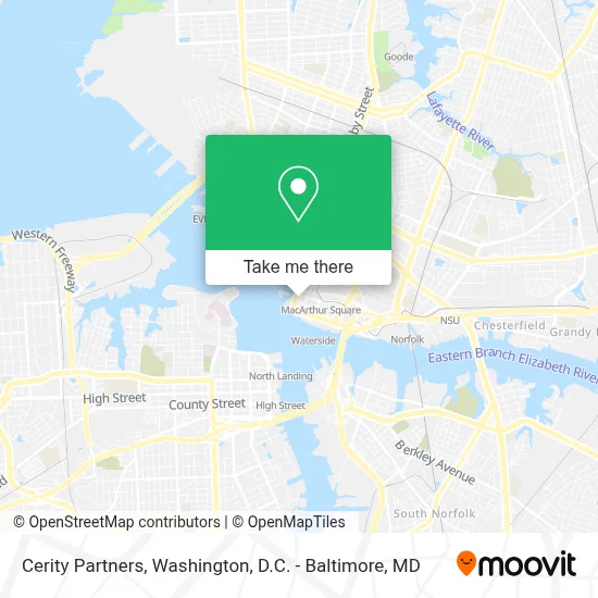 Cerity Partners map