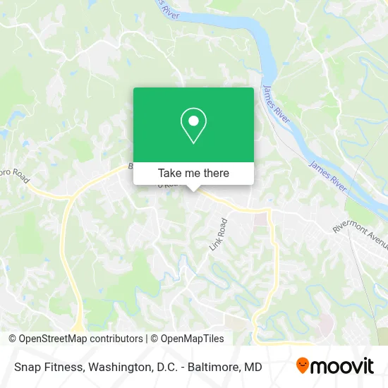 Snap Fitness map