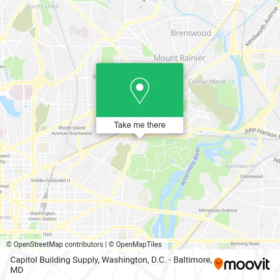 Capitol Building Supply map