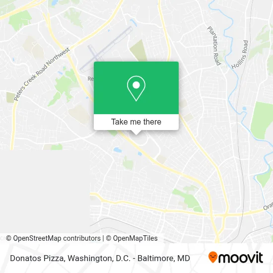 Donatos Pizza map