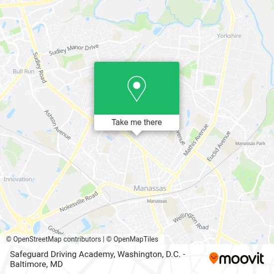 Safeguard Driving Academy map