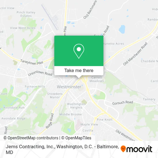 Jems Contracting, Inc. map