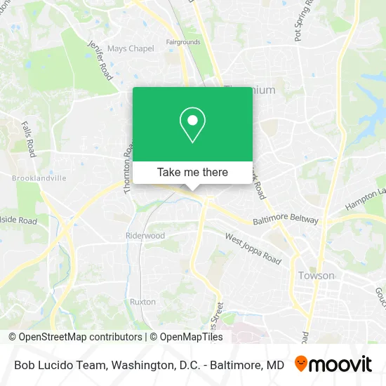Bob Lucido Team map