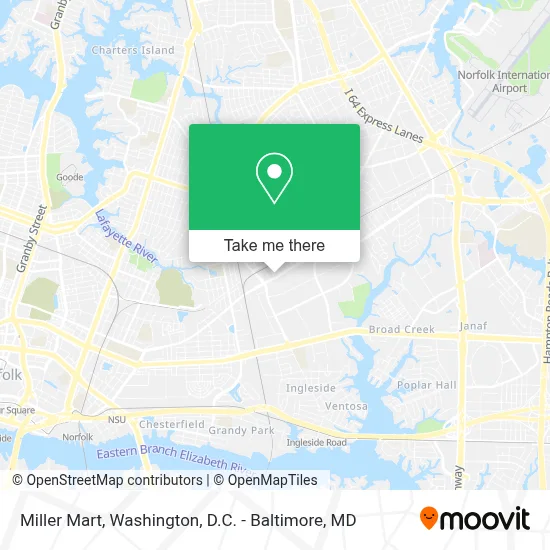 Miller Mart map
