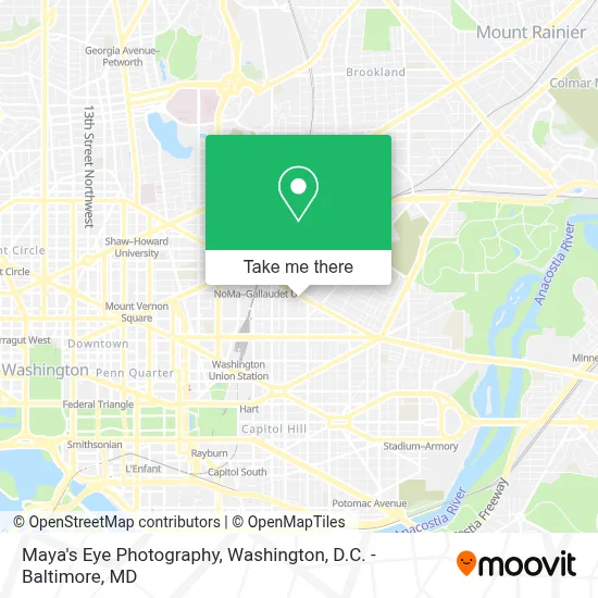 Maya's Eye Photography map