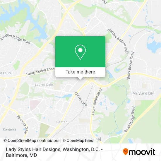 Lady Styles Hair Designs map