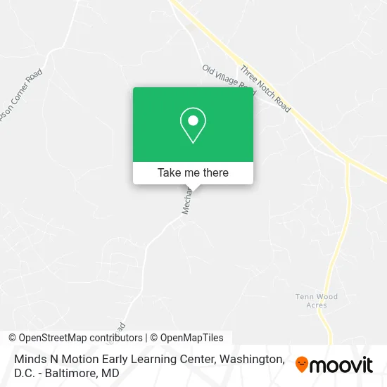 Minds N Motion Early Learning Center map