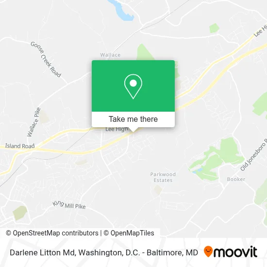 Darlene Litton Md map