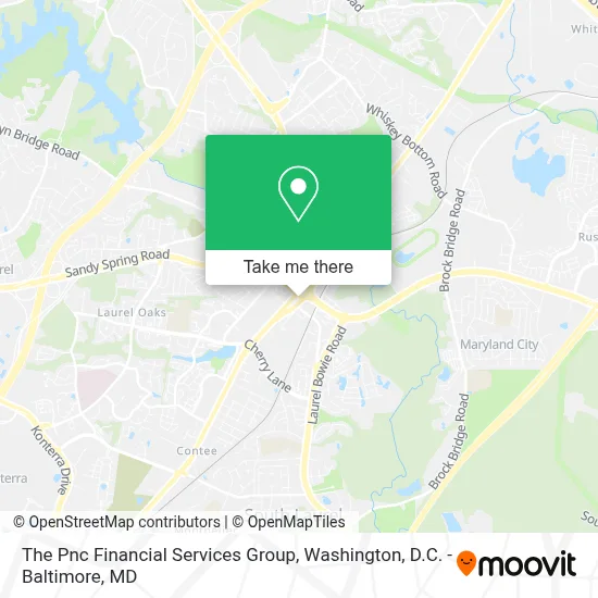 The Pnc Financial Services Group map