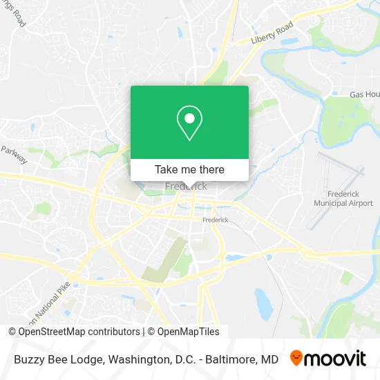 Buzzy Bee Lodge map