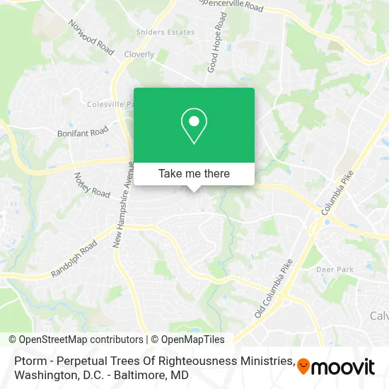 Ptorm - Perpetual Trees Of Righteousness Ministries map