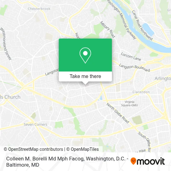 Colleen M. Borelli Md Mph Facog map