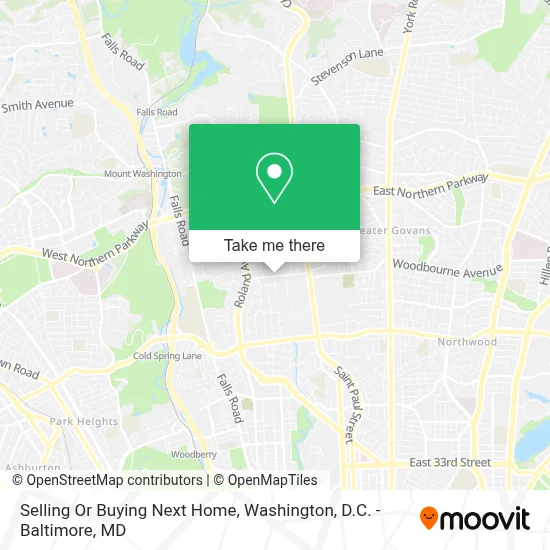 Selling Or Buying Next Home map