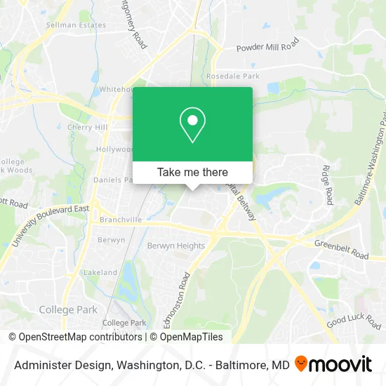 Administer Design map