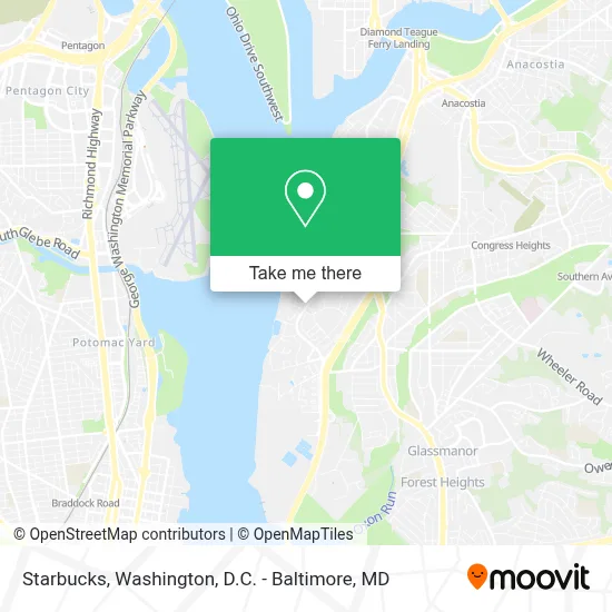 Starbucks map
