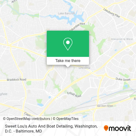 Sweet Lou's Auto And Boat Detailing map
