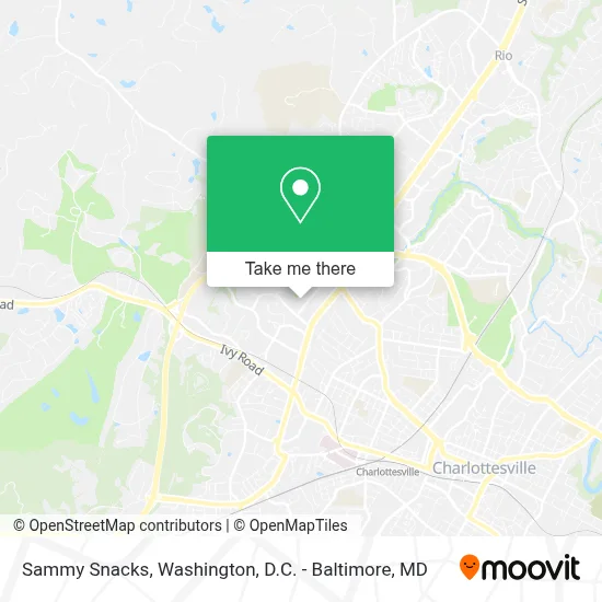 Sammy Snacks map