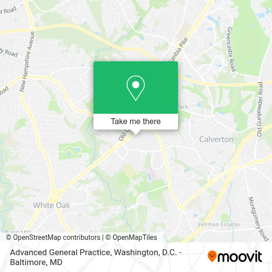 Advanced General Practice map
