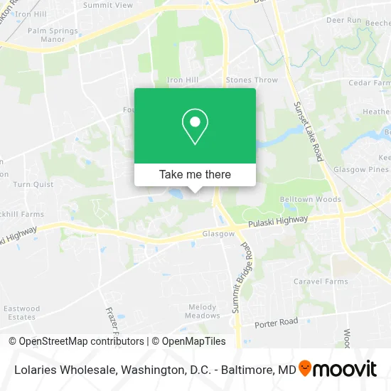 Lolaries Wholesale map