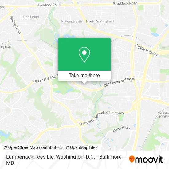 Lumberjack Tees Llc map