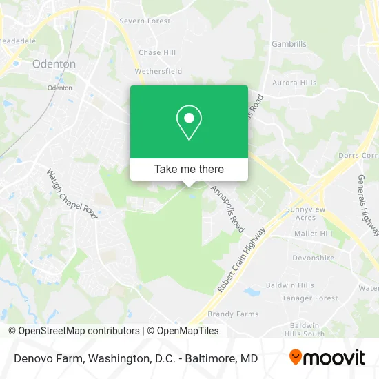 Denovo Farm map