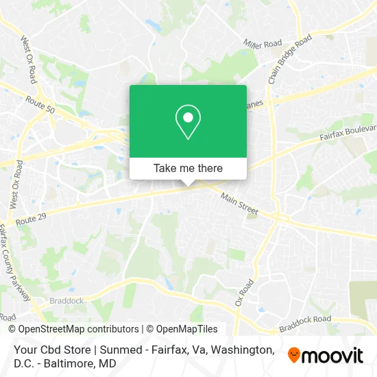 Your Cbd Store | Sunmed - Fairfax, Va map