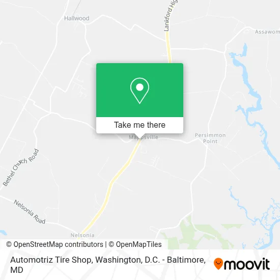Automotriz Tire Shop map